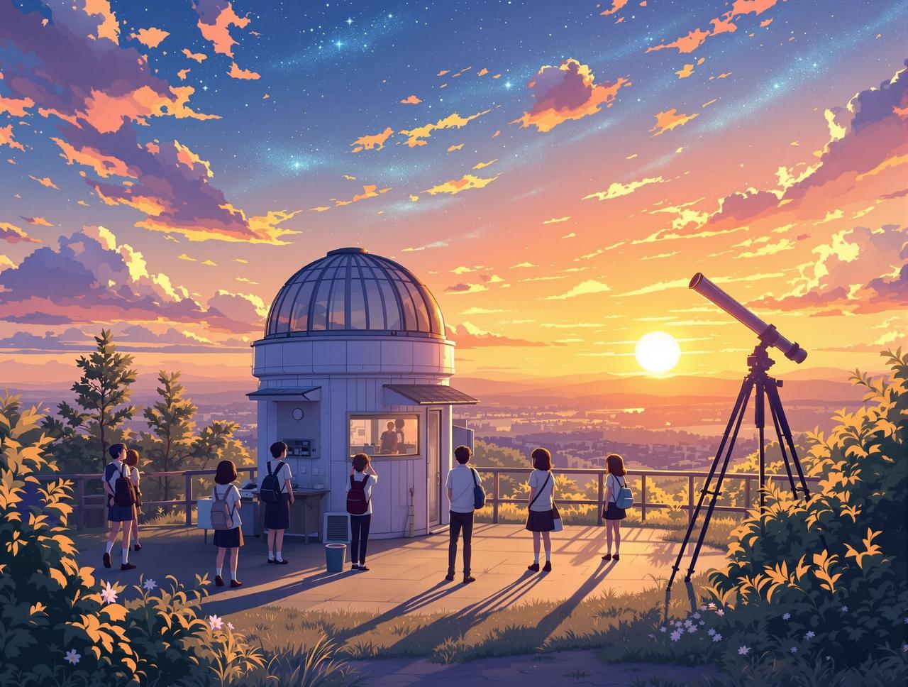 漫剧合集 - 放学后的天文台 - 少年科学梦想